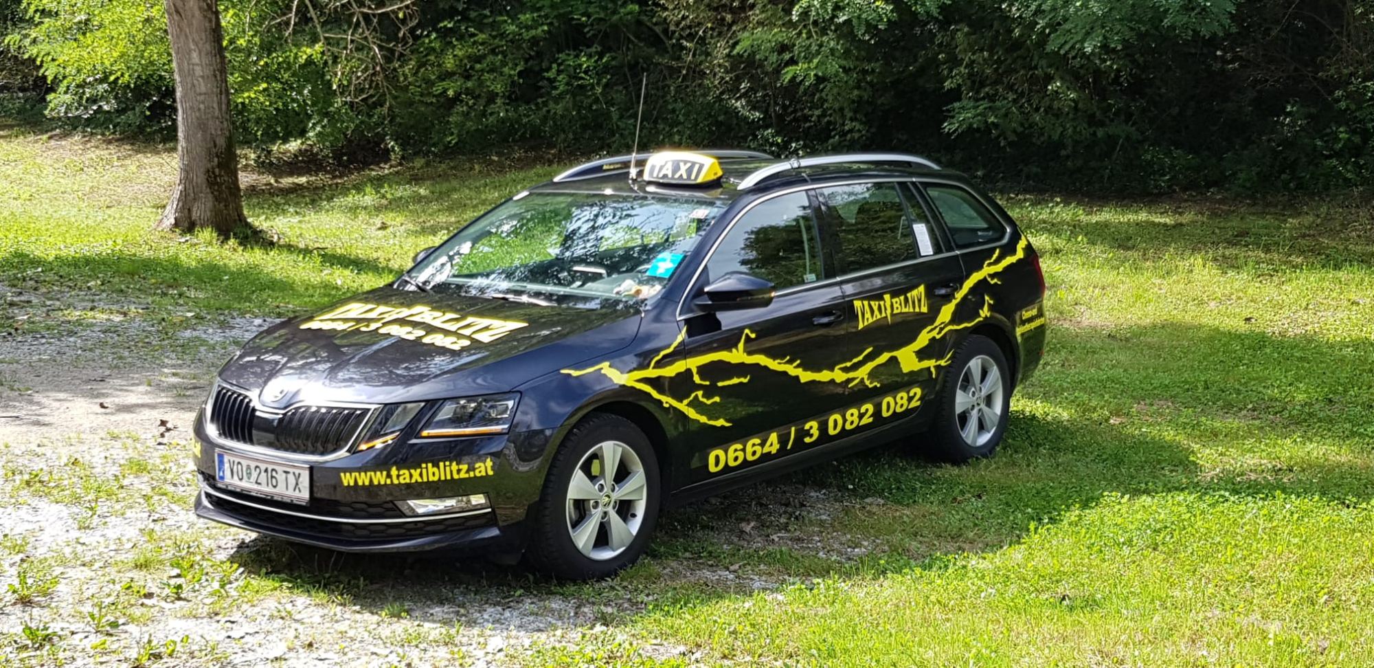 Taxi Blitz Fahrzeug